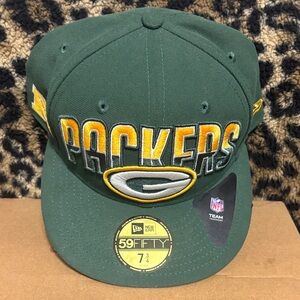 New Era Green and Yellow Packers 59FIFTY Cap